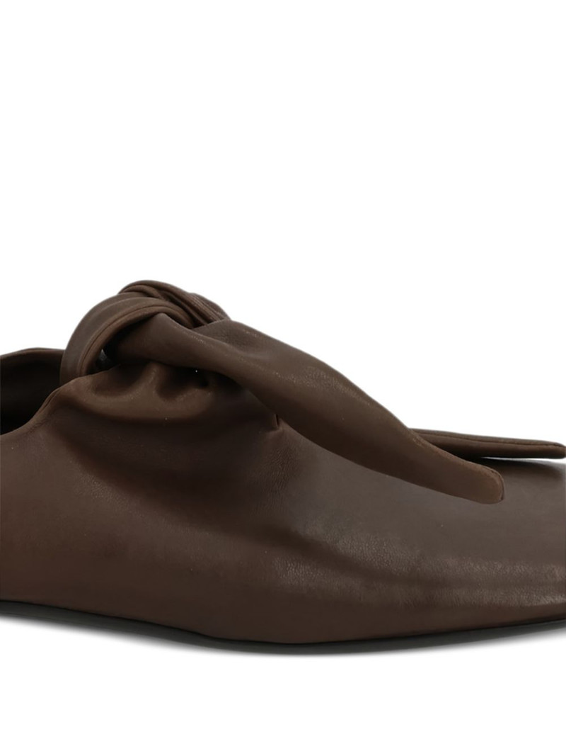 UMA WANG knot square ballet flats outlook