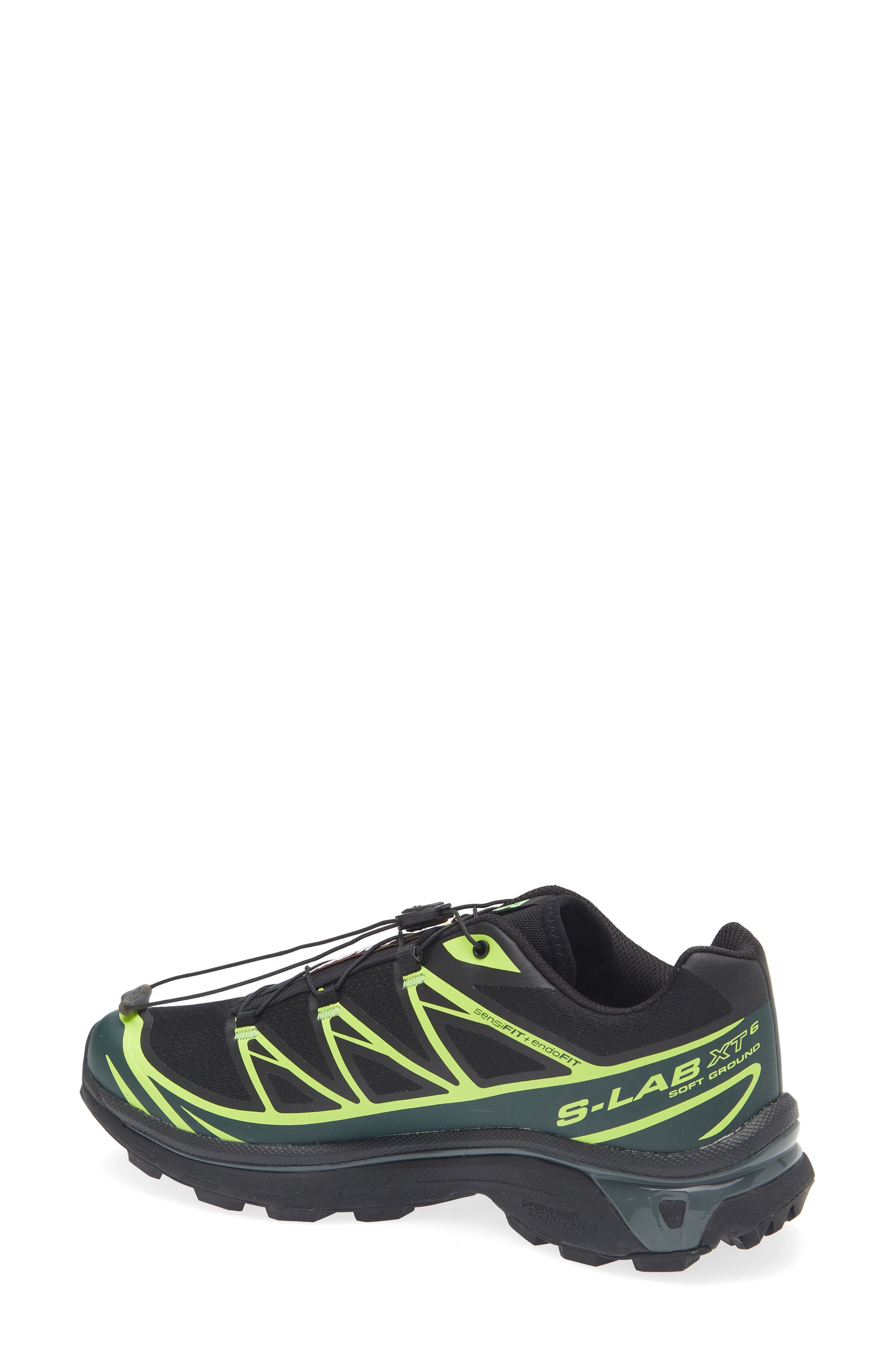Salomon Gender Inclusive XT-6 Sneaker in Black/Green at Nordstrom - 2