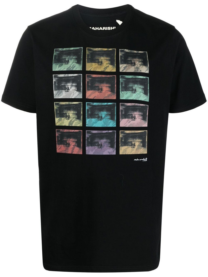 graphic-print short-sleeve T-shirt 1