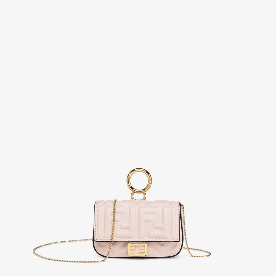 Charm in pink nappa leather - 1