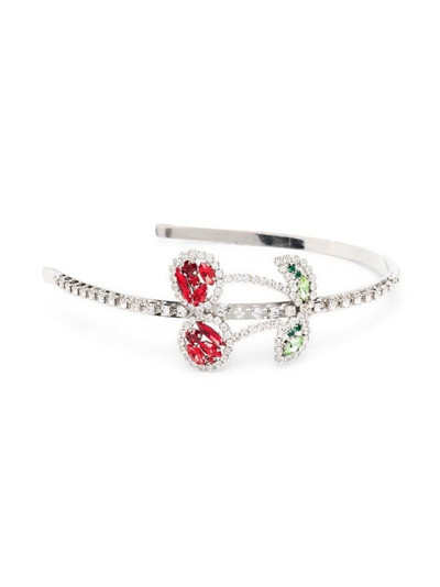 Alessandra Rich crystal-embellished hairband outlook