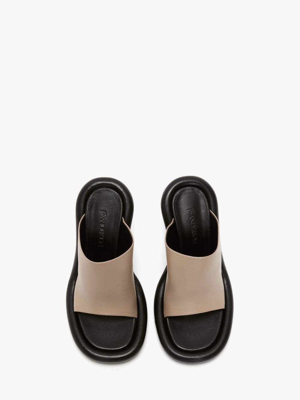 BUMPER-TUBE LEATHER MULES - 4