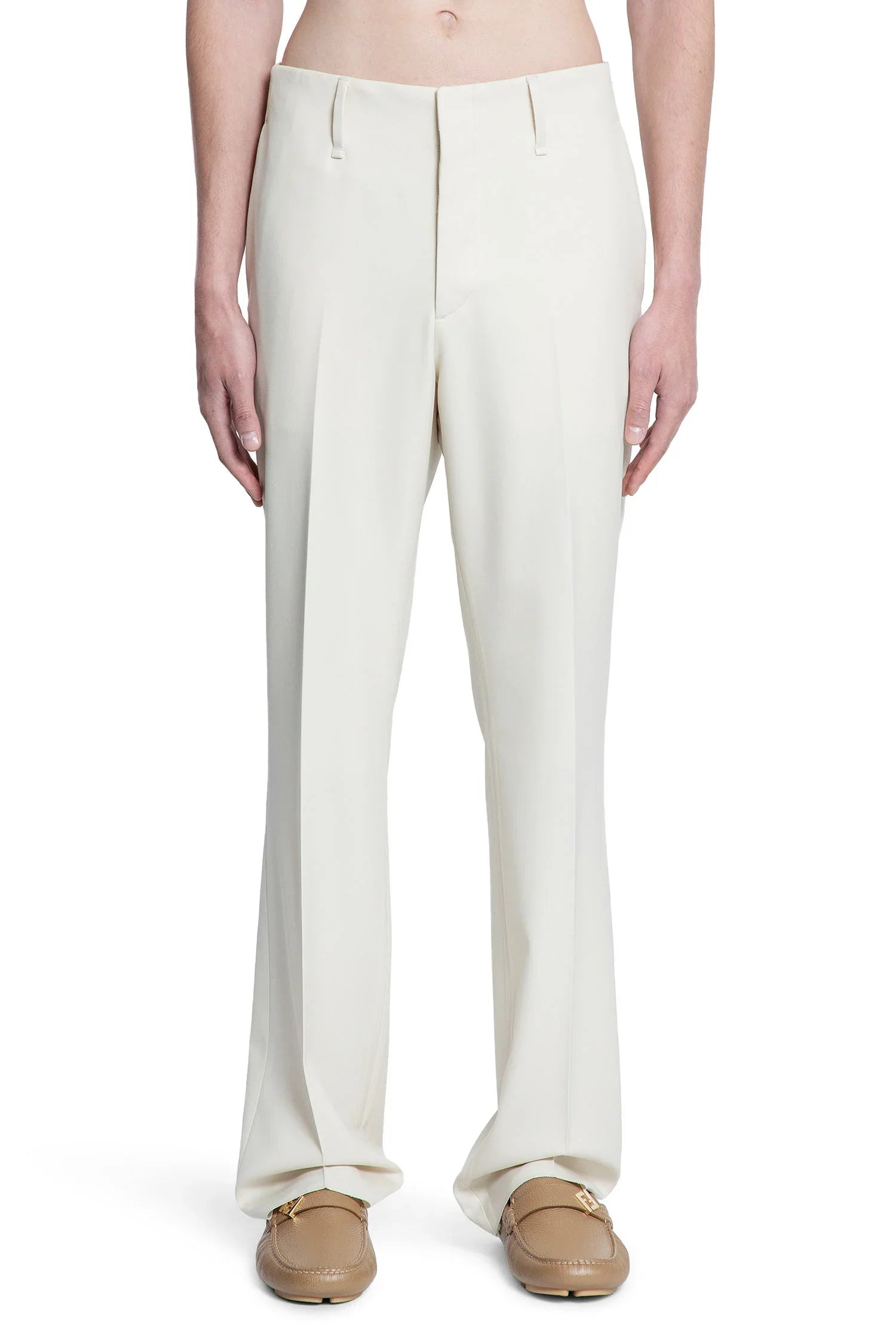 Wool-Gabardine-Trousers - 1