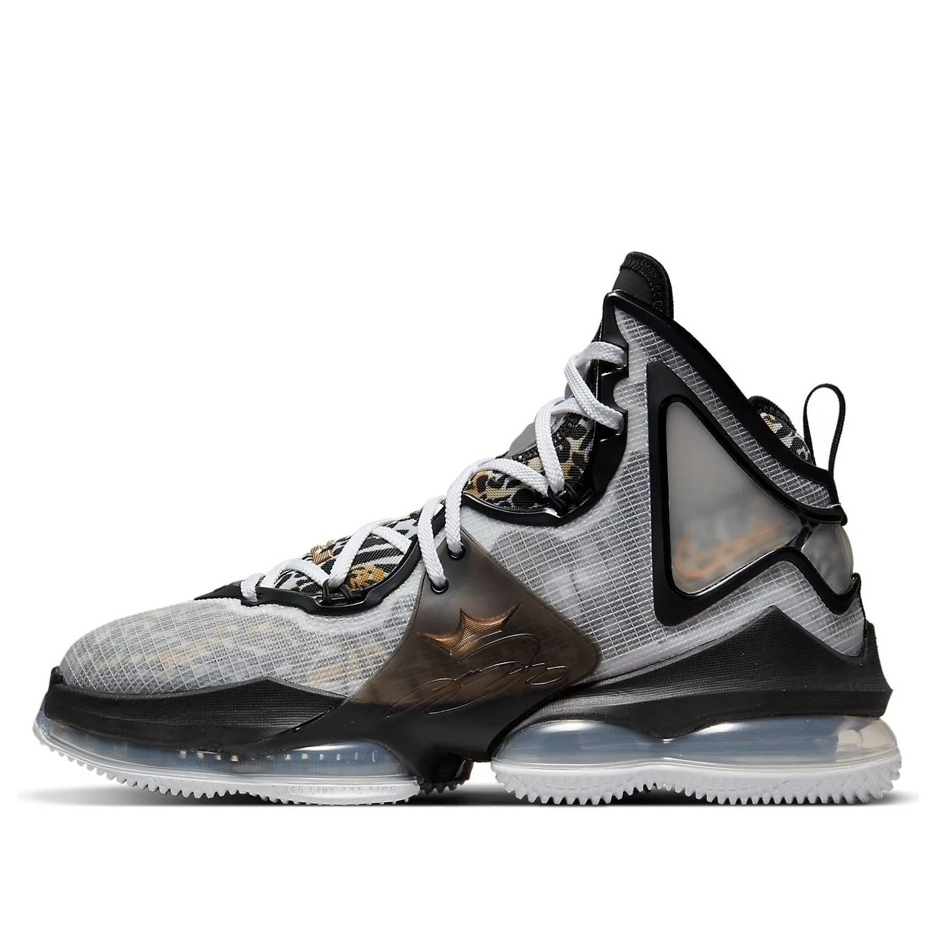 Nike LeBron 19 EP 'Leopard' DC9340-100 - 1