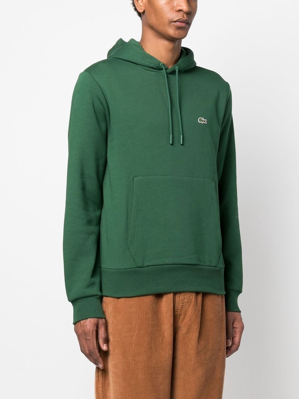 embroidered fleece hoodie - 6
