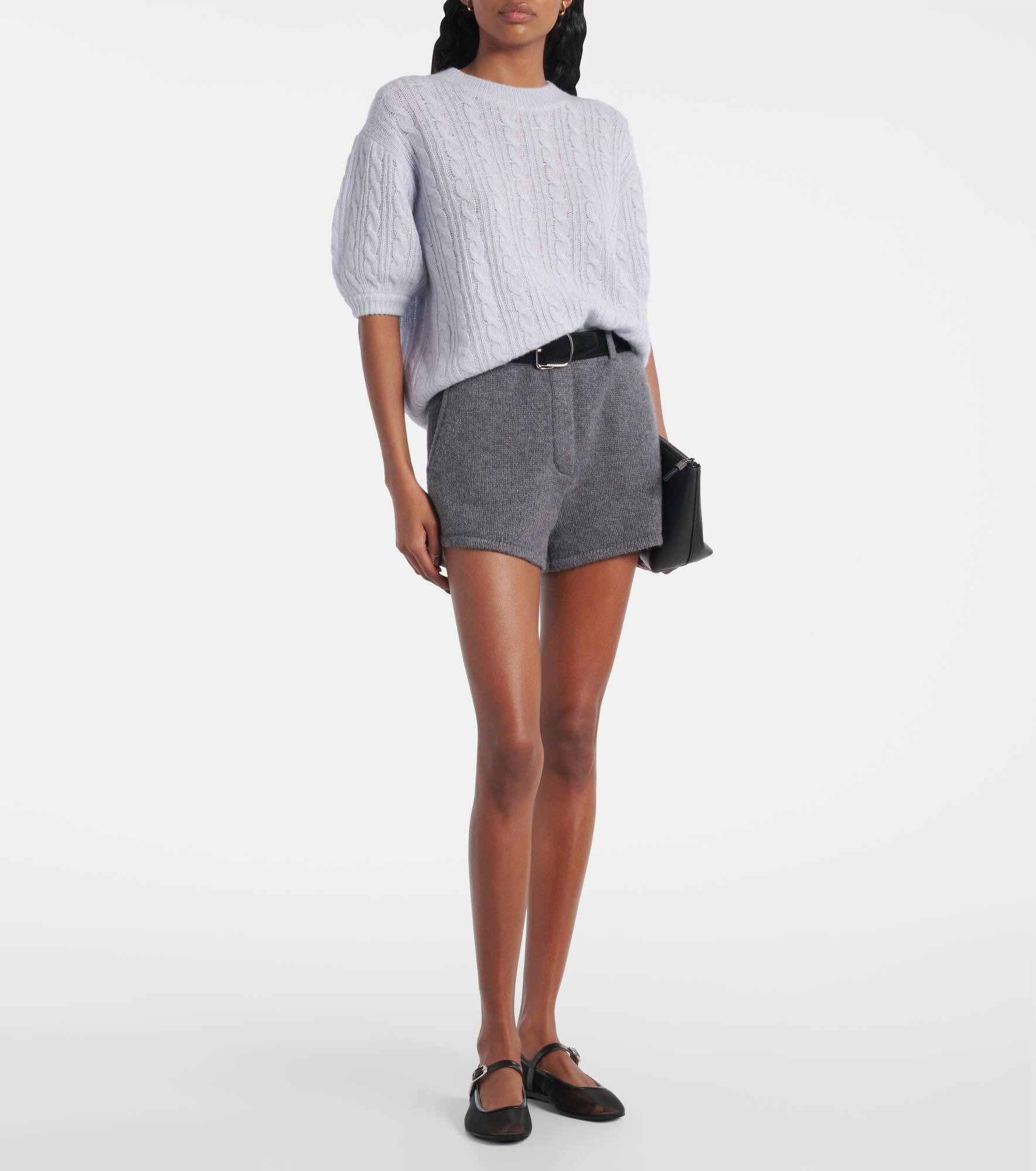 Kenzie cable-knit cashmere and silk sweater - 2