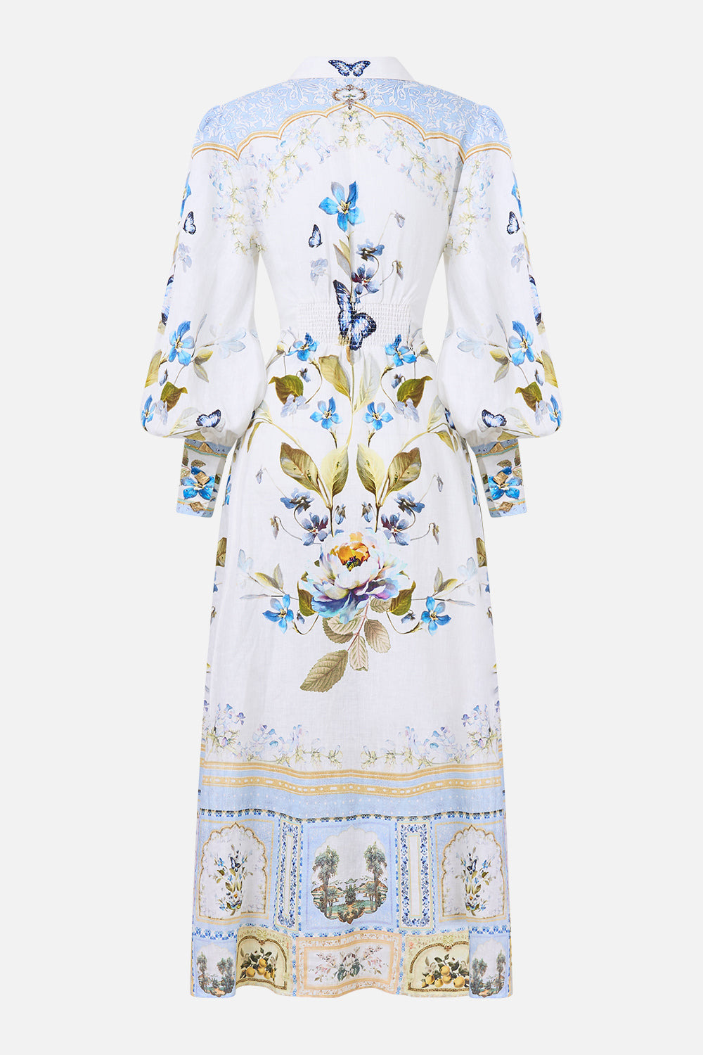 WAIST TIE SHIRT DRESS - 8