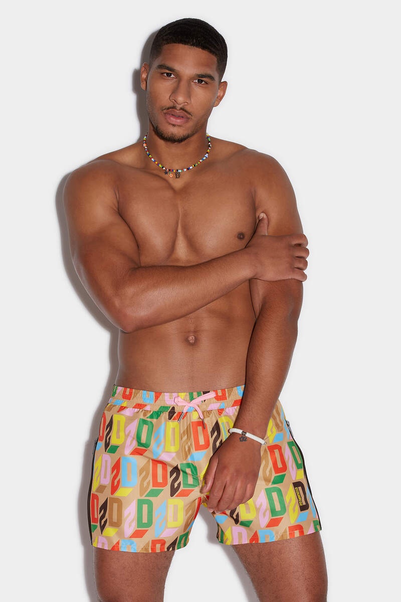 D2 MONOGRAM BOXER MIDI - 1