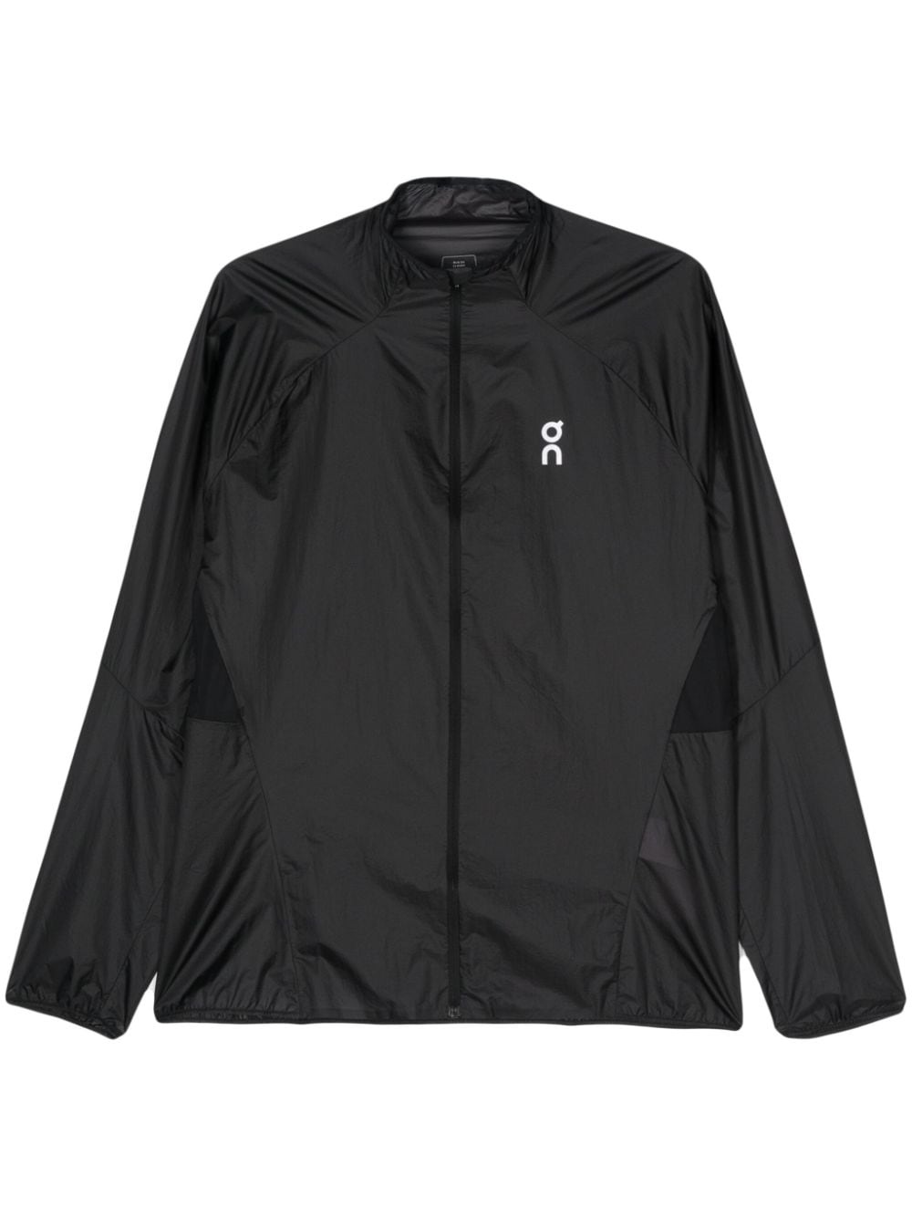 logo-print lightweight jacket - 1