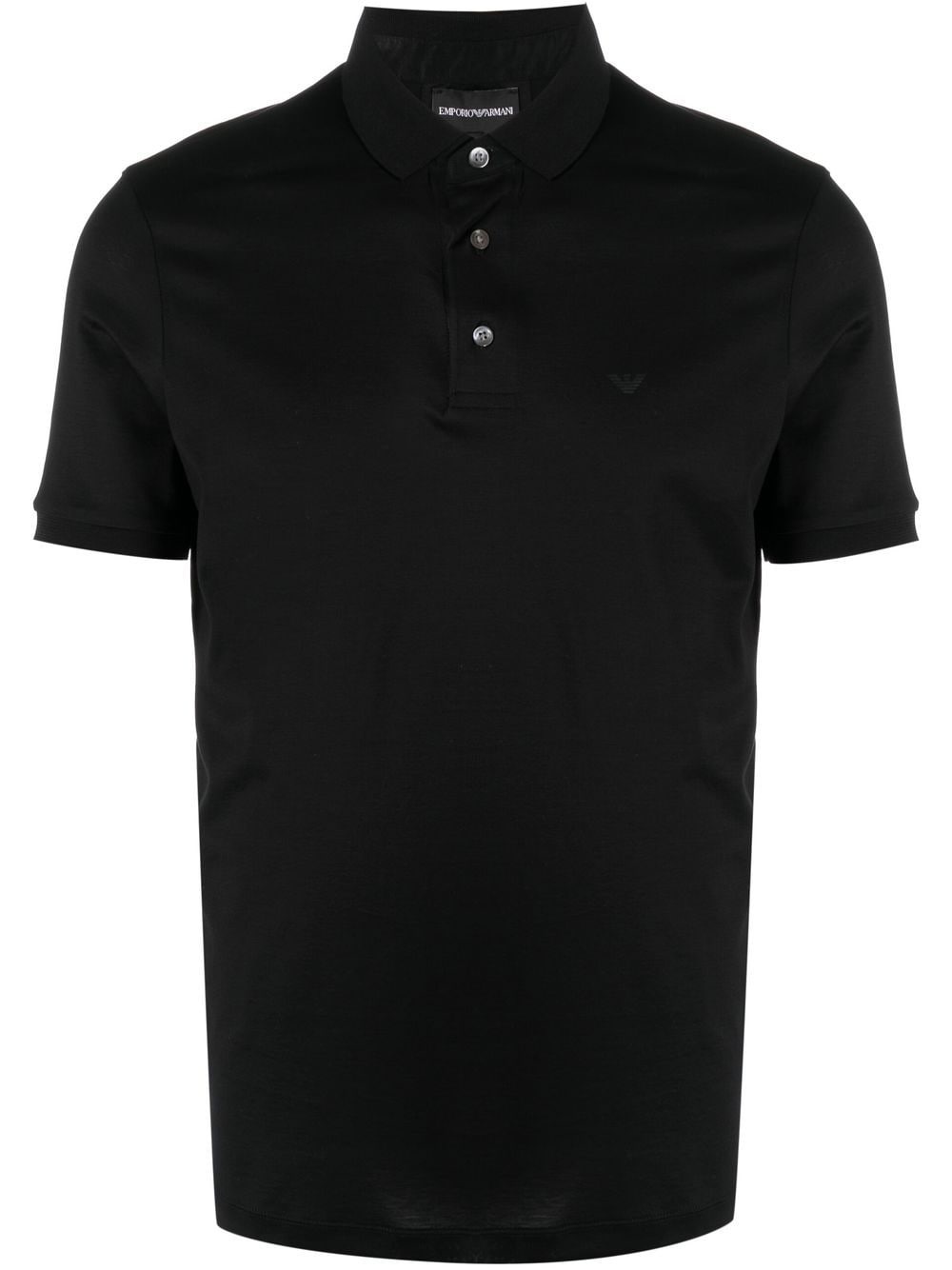 logo-print polo shirt - 1