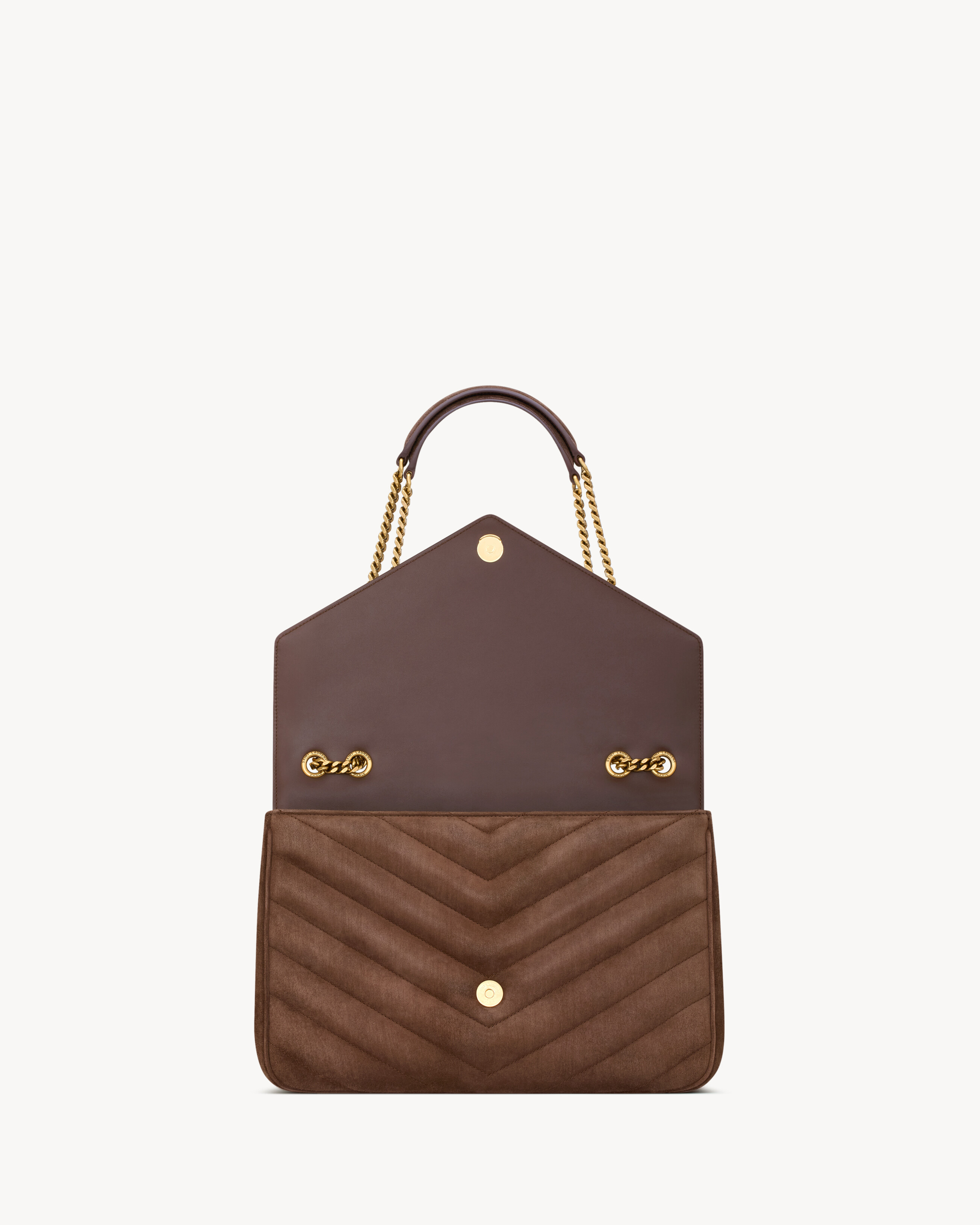 LOULOU LARGE IN MATELASSÉ SUEDE - 4