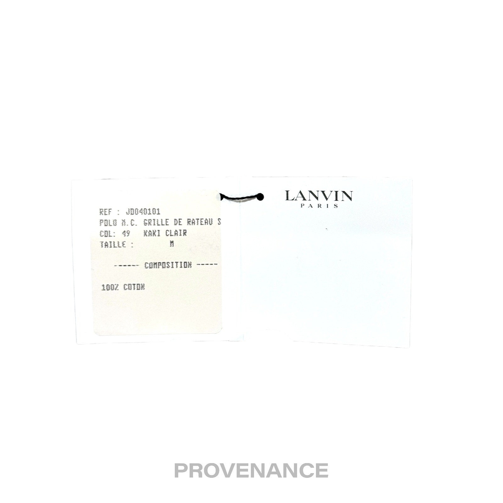 Lanvin Logo Polo Shirt - Khaki - 12