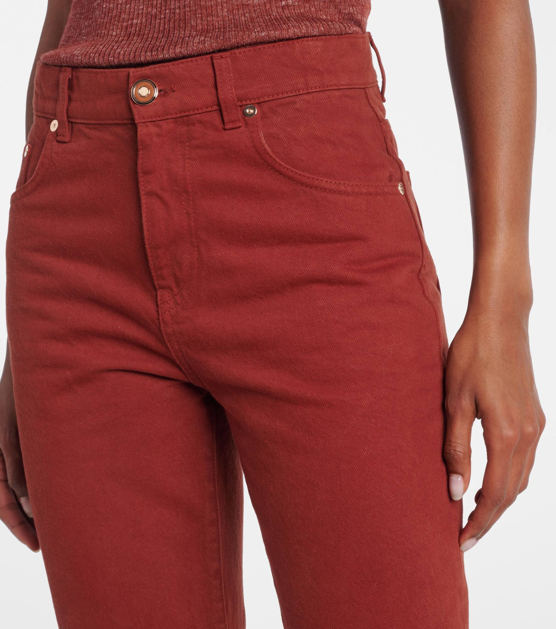Willa high-rise bootcut jeans - 4