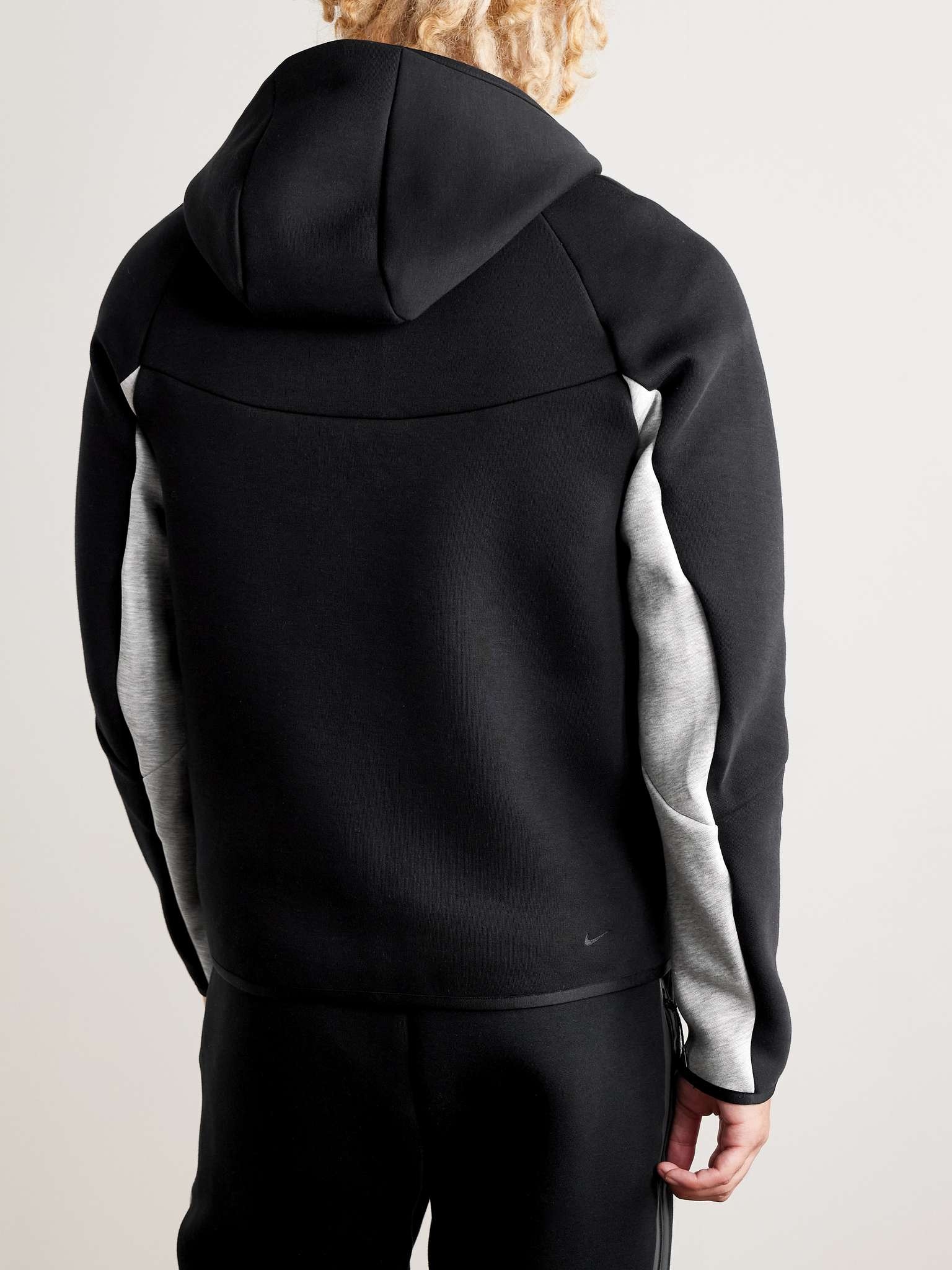Windrunner Logo-Print Cotton-Blend Tech Fleece Zip-Up Hoodie - 3