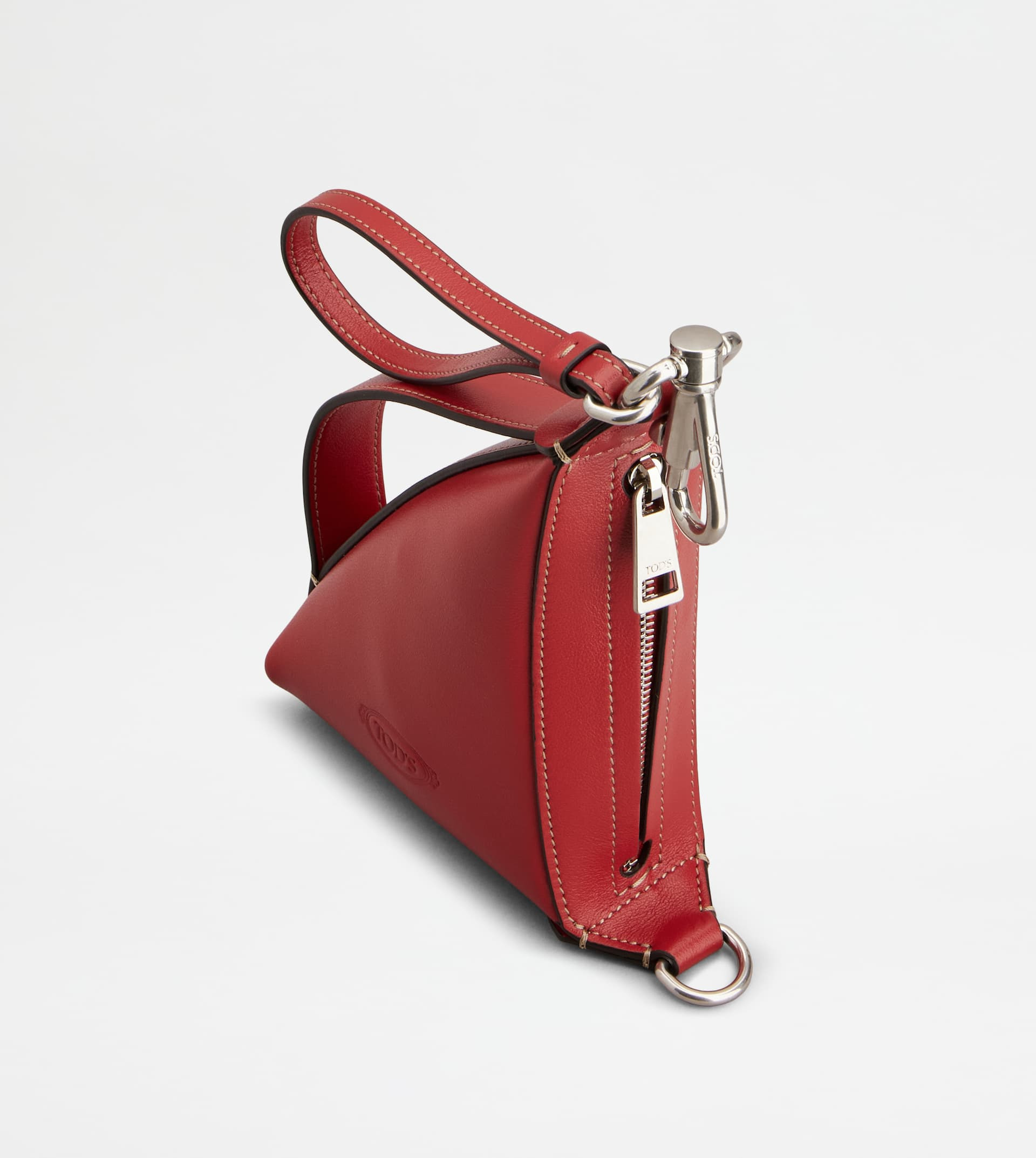 COIN PURSE IN LEATHER - RED - 2