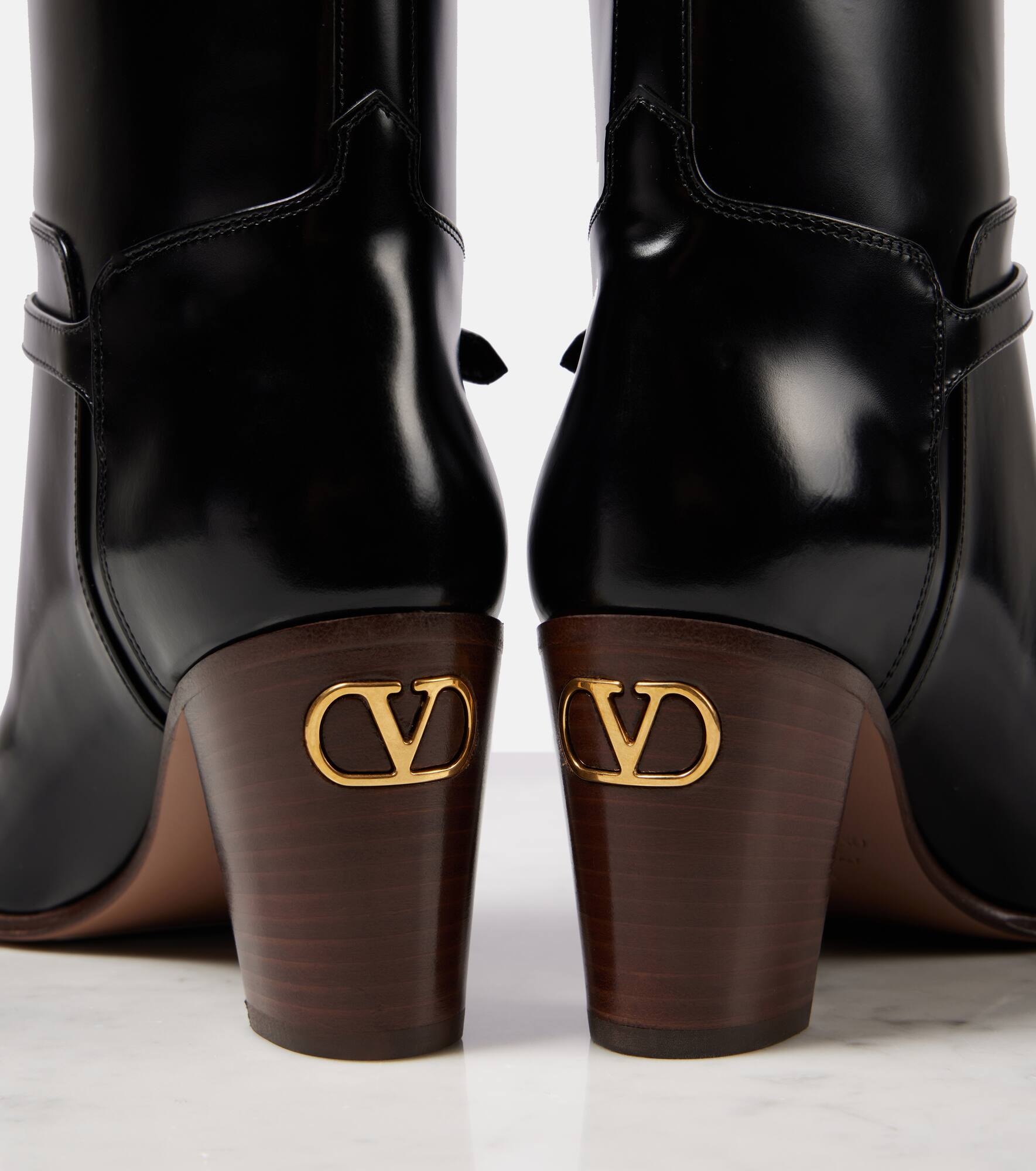 Patite 75 leather boots - 4