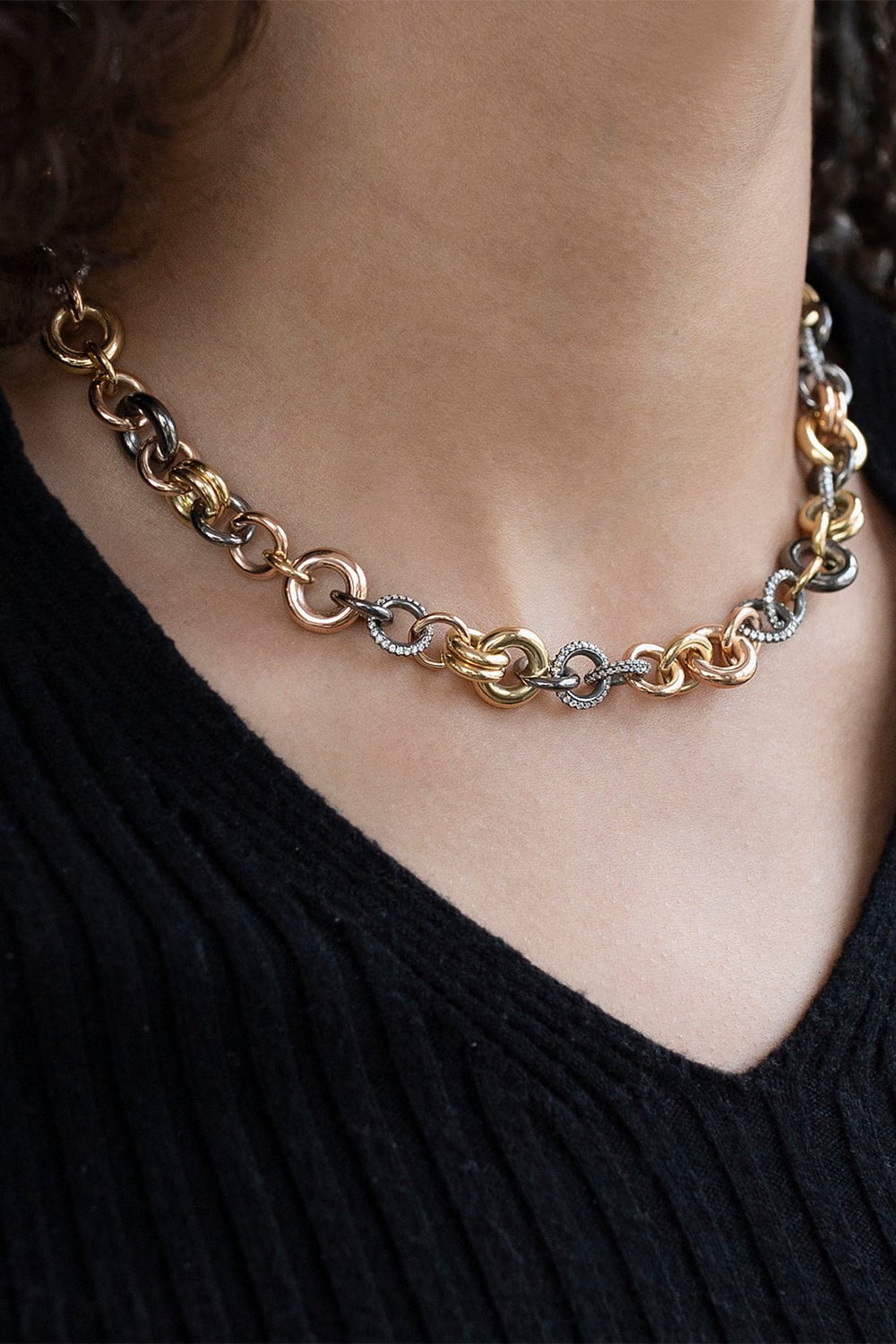 Atlantis MX Pavé Necklace - 3