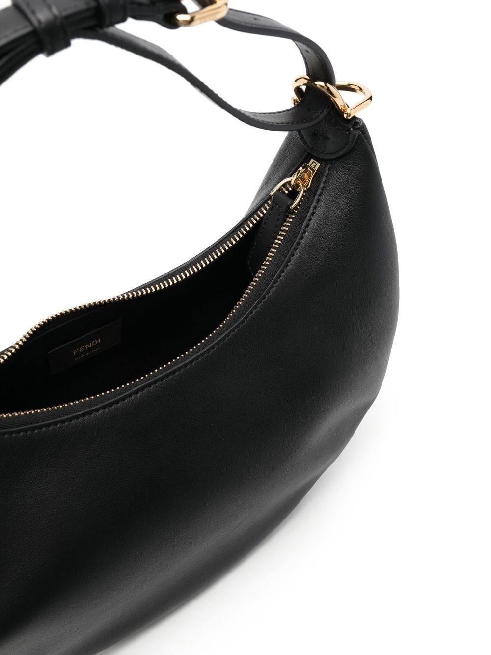 Fendigraphy leather shoulder bag - 6
