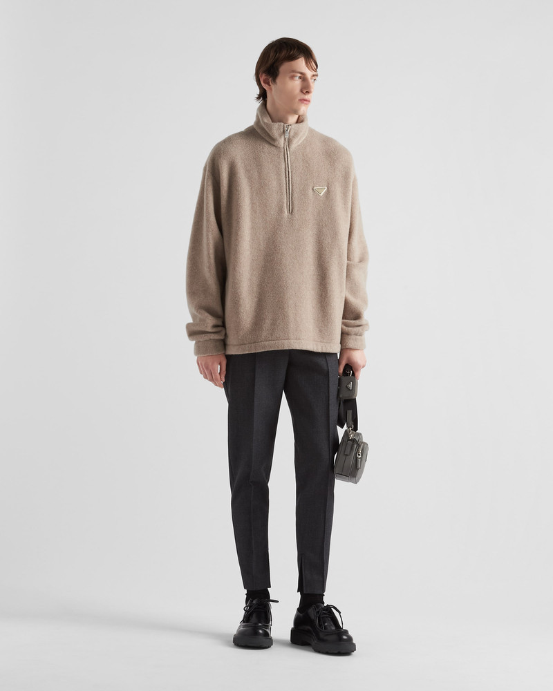 Prada Cashmere zipper jacket outlook