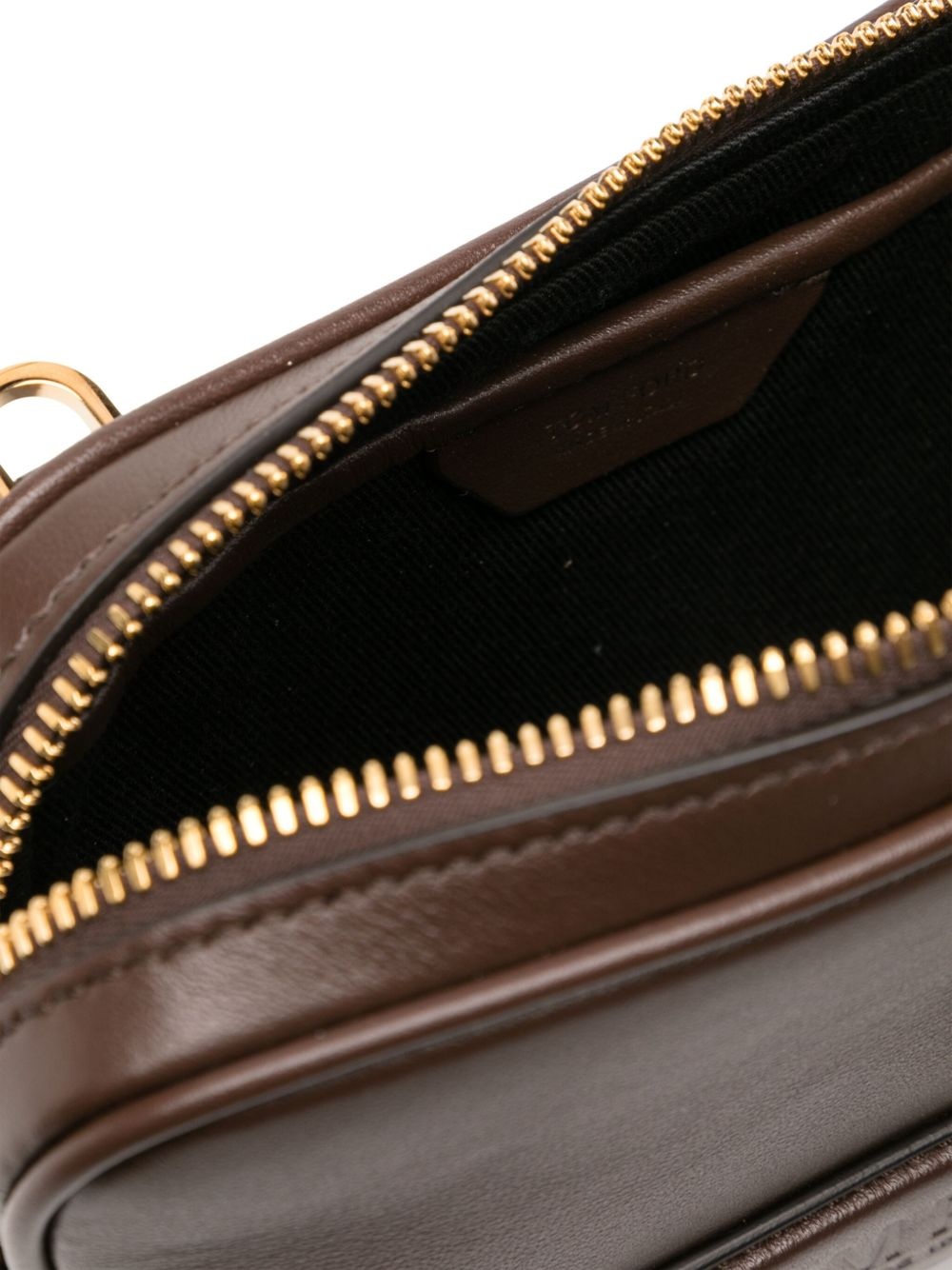 small leather messenger bag - 5