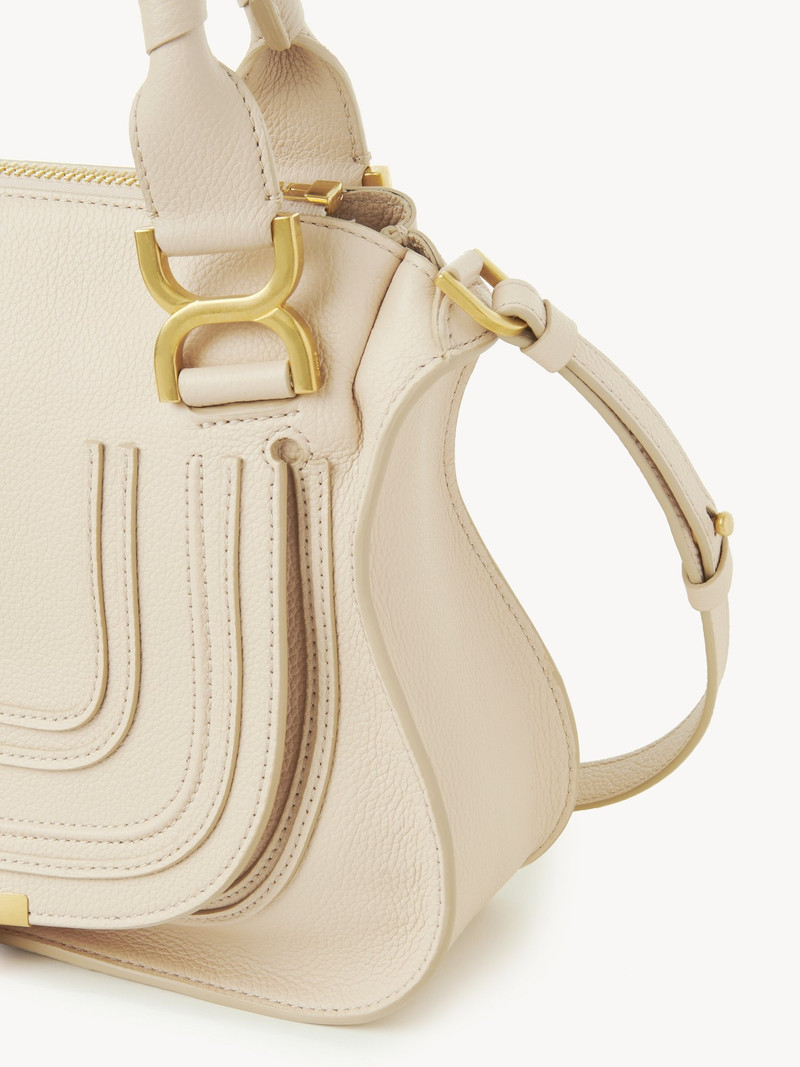 Chloé SMALL MARCIE BAG IN GRAINED LEATHER outlook