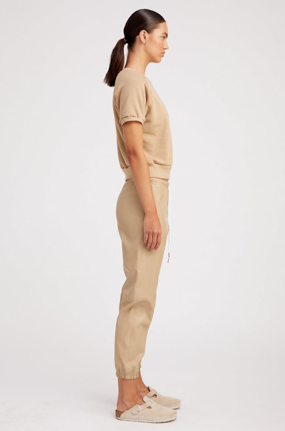 KHAKI RAGLAN SWEATSHIRT - 3