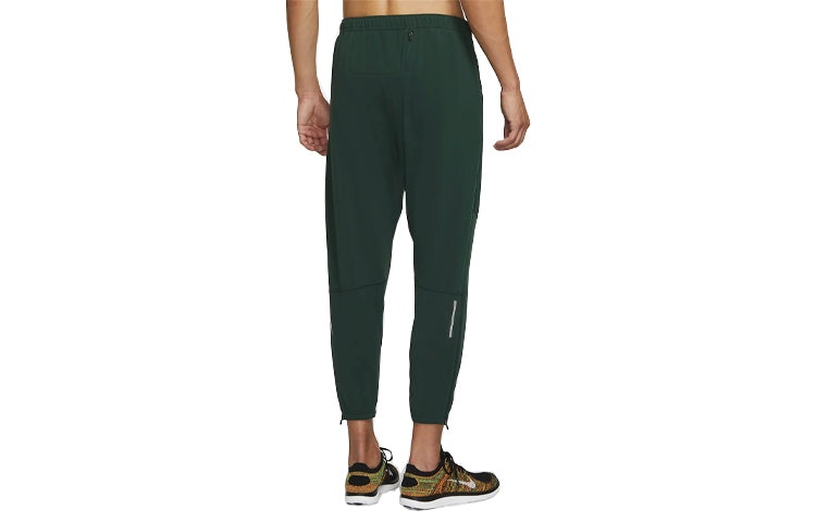 Nike Essential Fleece Running Sports Long Pants Green CU5519-397 - 2