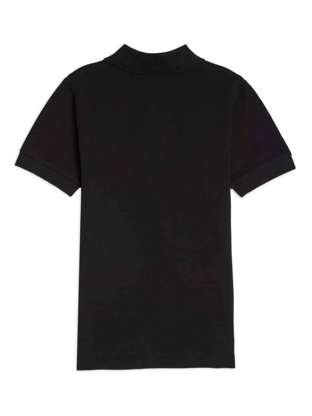 logo-appliqué piqué cotton polo shirt - 3