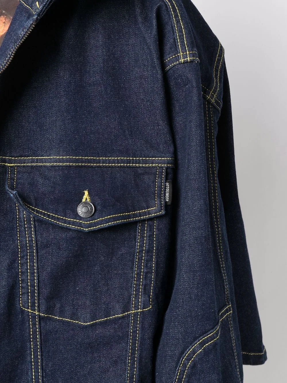 Isco cropped denim jacket - 5