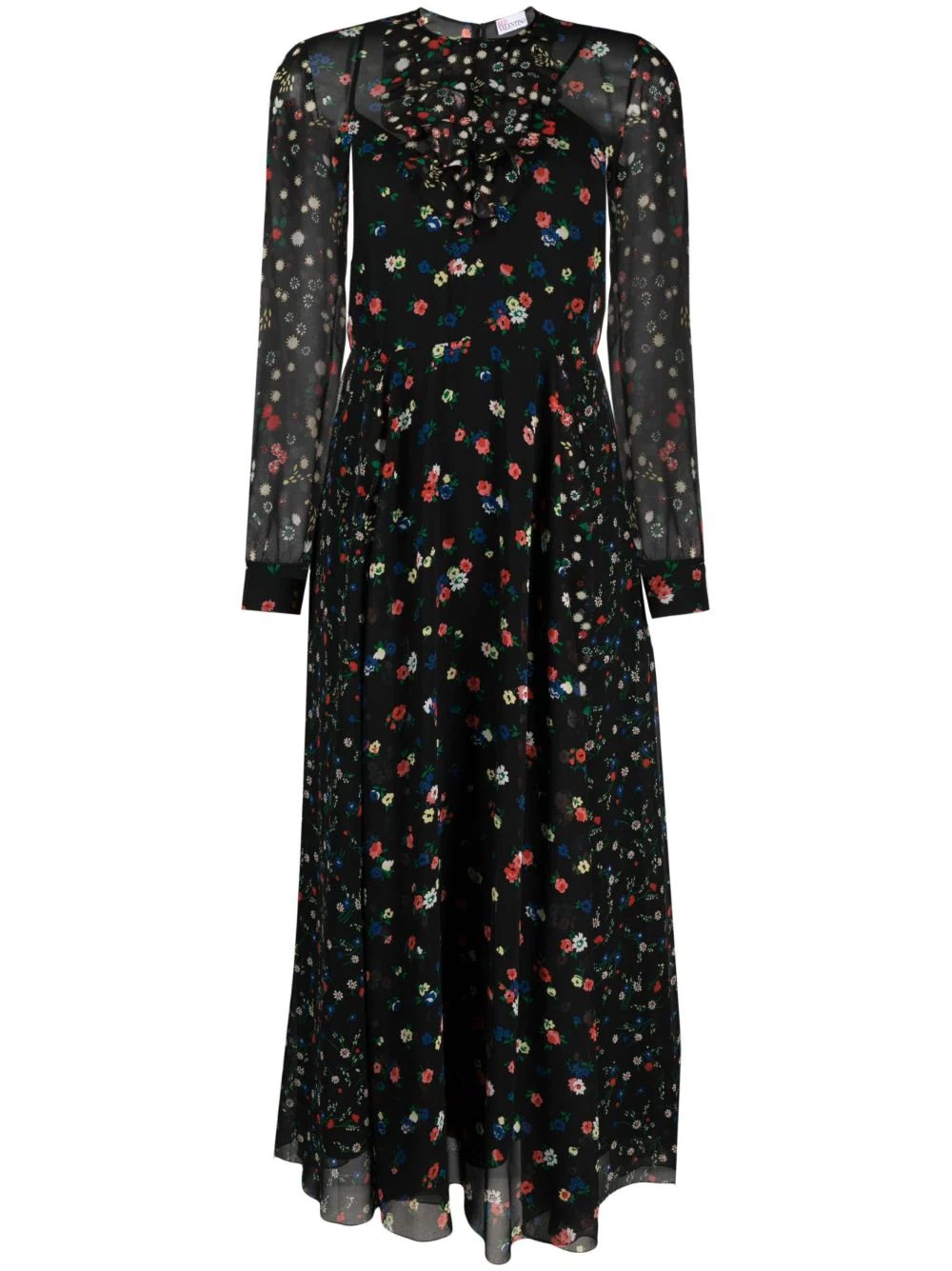 floral-print maxi dress - 1