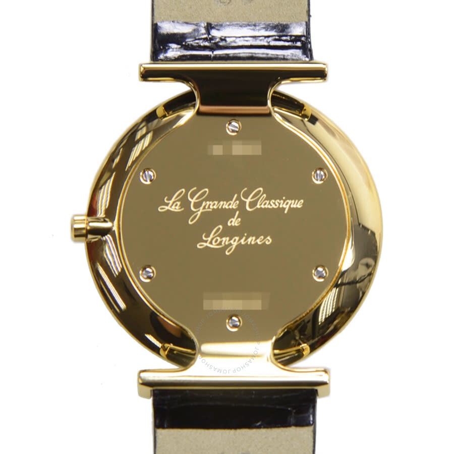 Longines La Grande Classique Quartz Gold Dial Ladies Watch L4.709.2.32.2 - 4