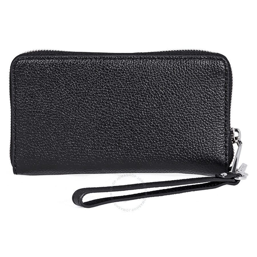 Michael Kors - Open Box - Michael Kors Mercer Large Smartphone Wristlet - Black - 3