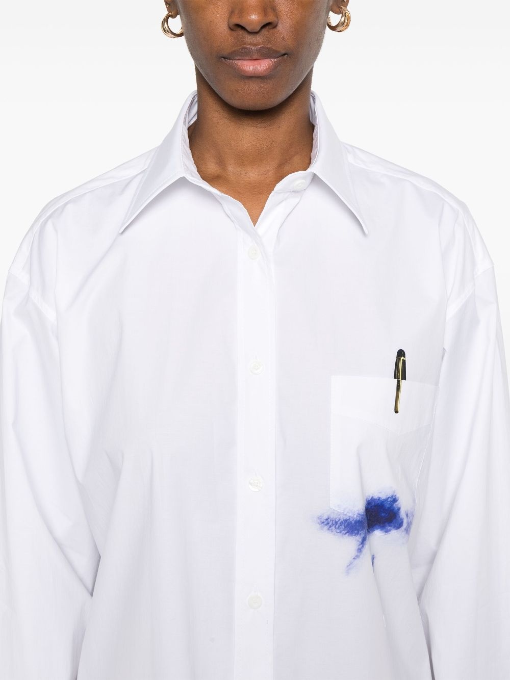 pen-print shirt - 5