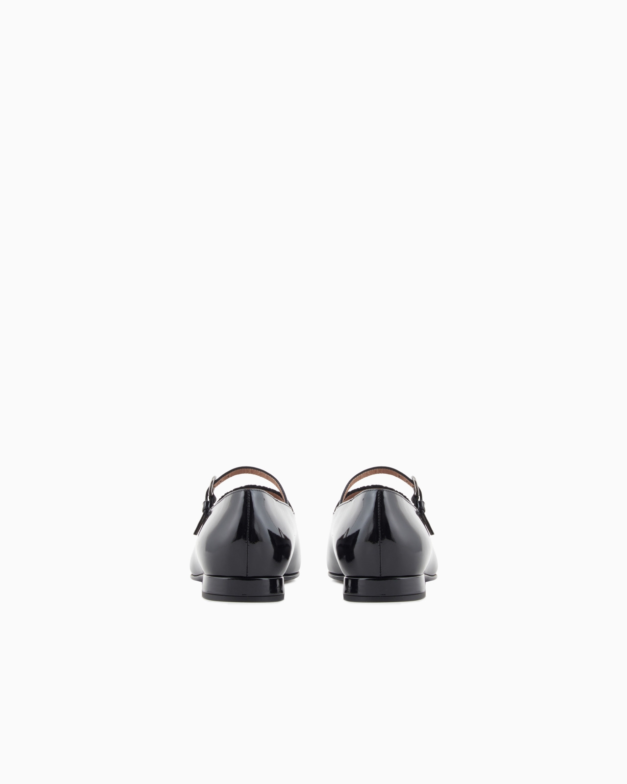 PATENT LEATHER MARY JANE BALLERINAS - 4