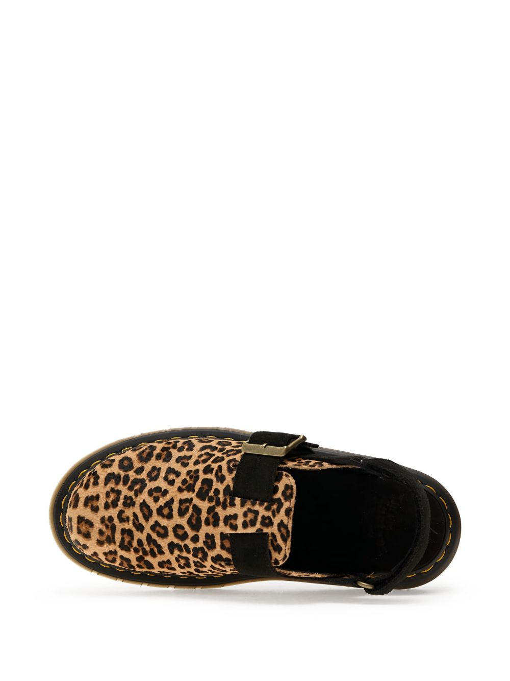 Jorge II leopard-print buckle mules - 4