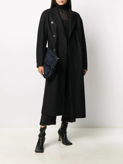 Ann Demeulemeester double-breasted midi coat outlook