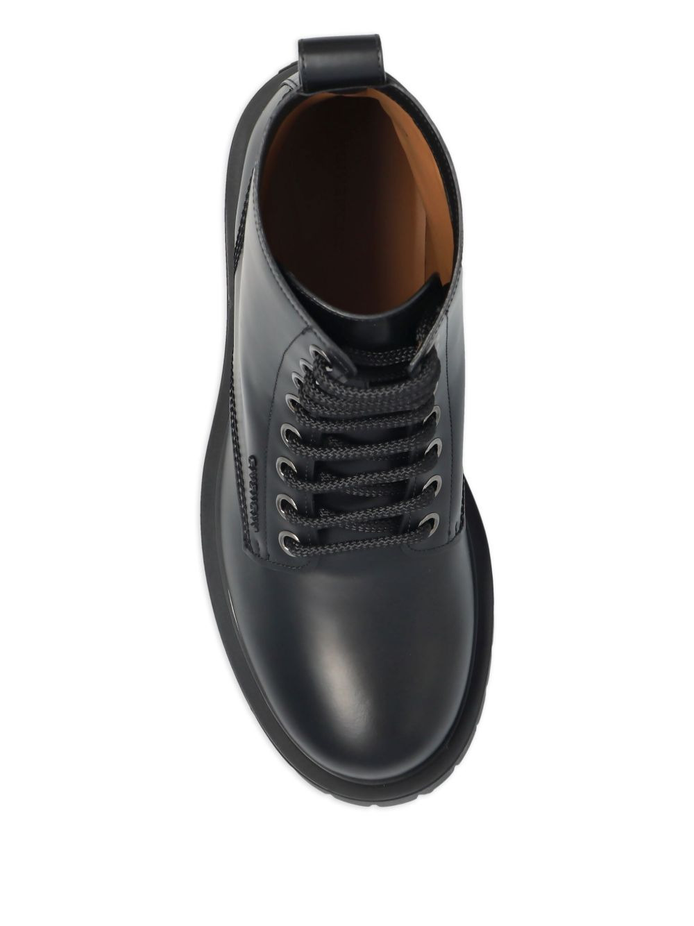 lace-up leather boots - 3