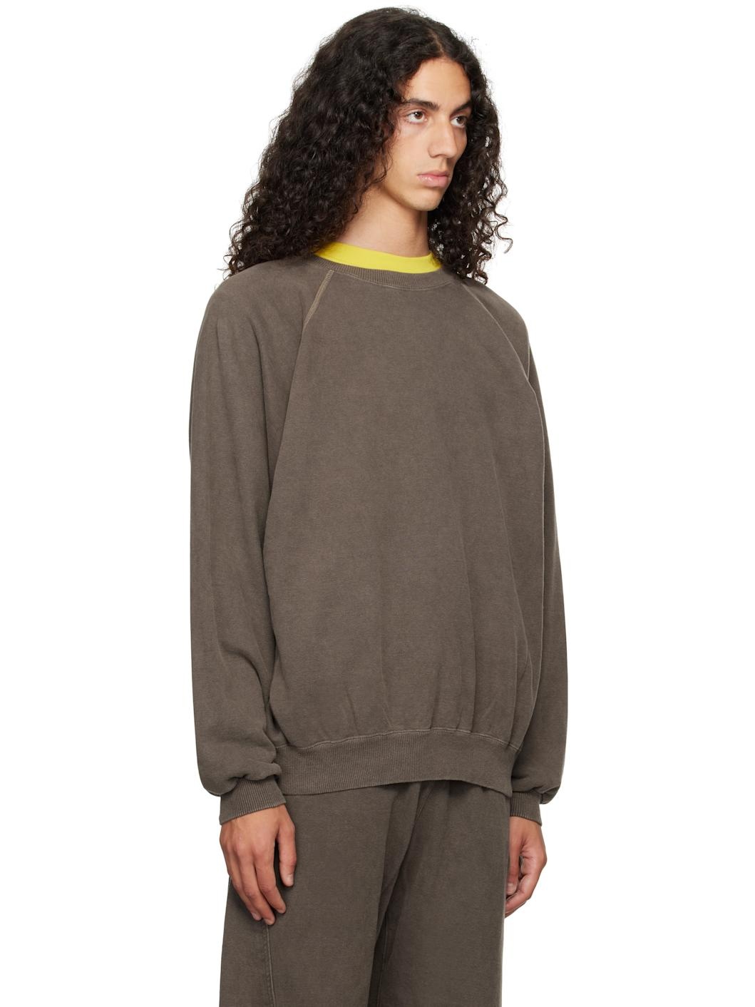 Brown Shabby Sweatshirt - 2