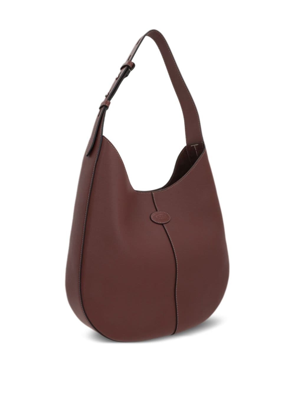 small Di hobo leather bag - 3