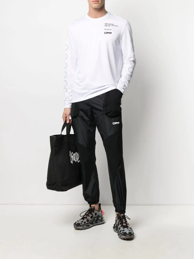 Off-White long-sleeve printed T-shirt outlook