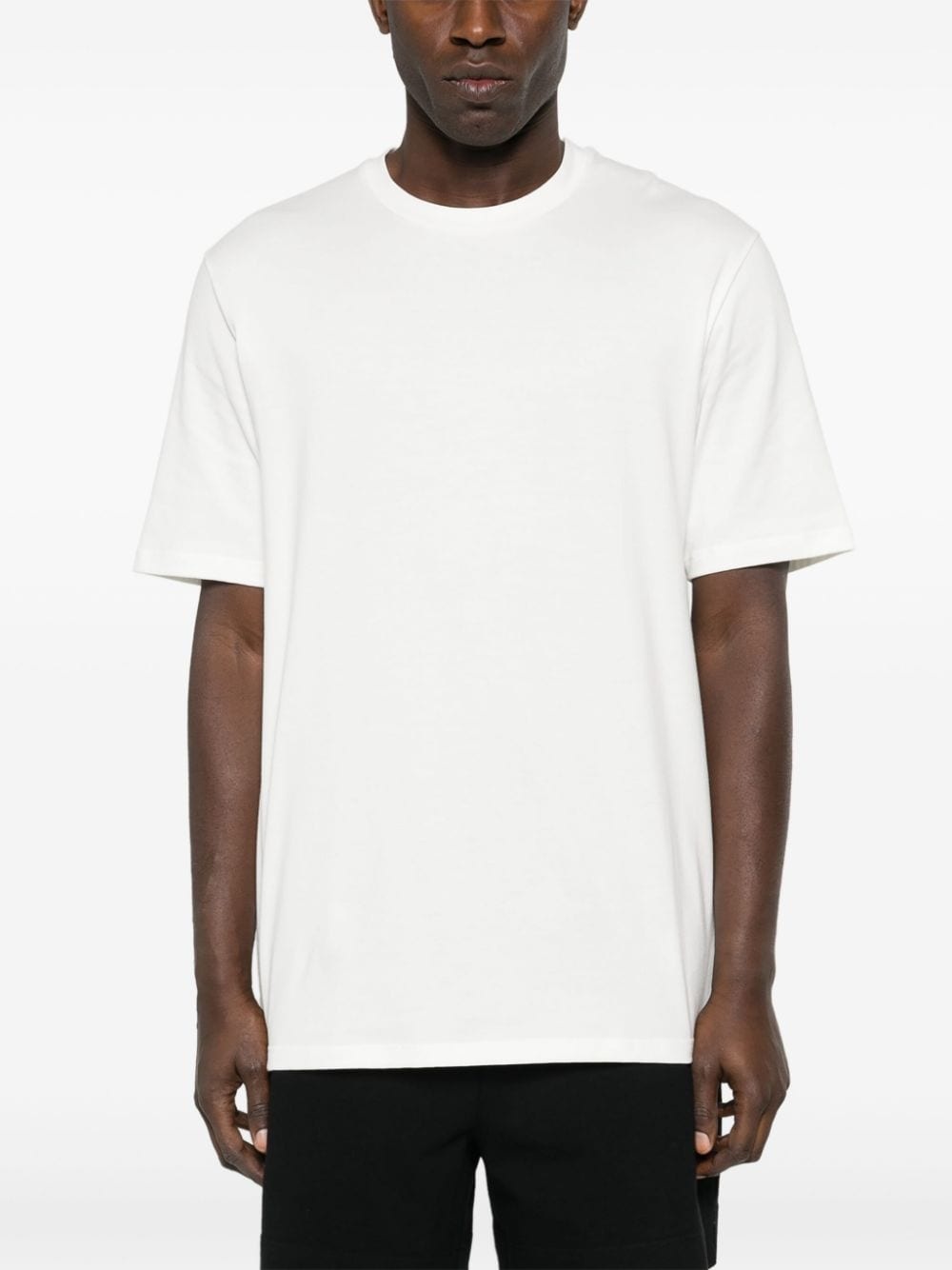 logo-print cotton T-shirt - 3