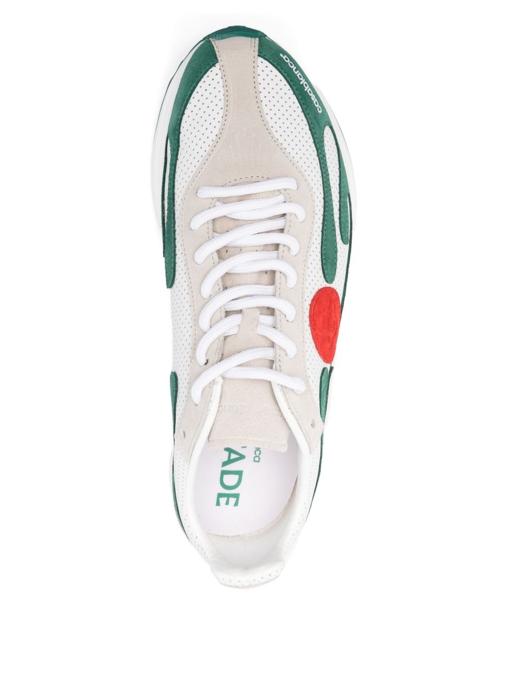 Stade flame-detail sneakers - 4