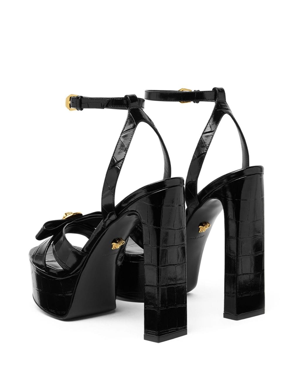 140mm Gianni Ribbon sandals - 3