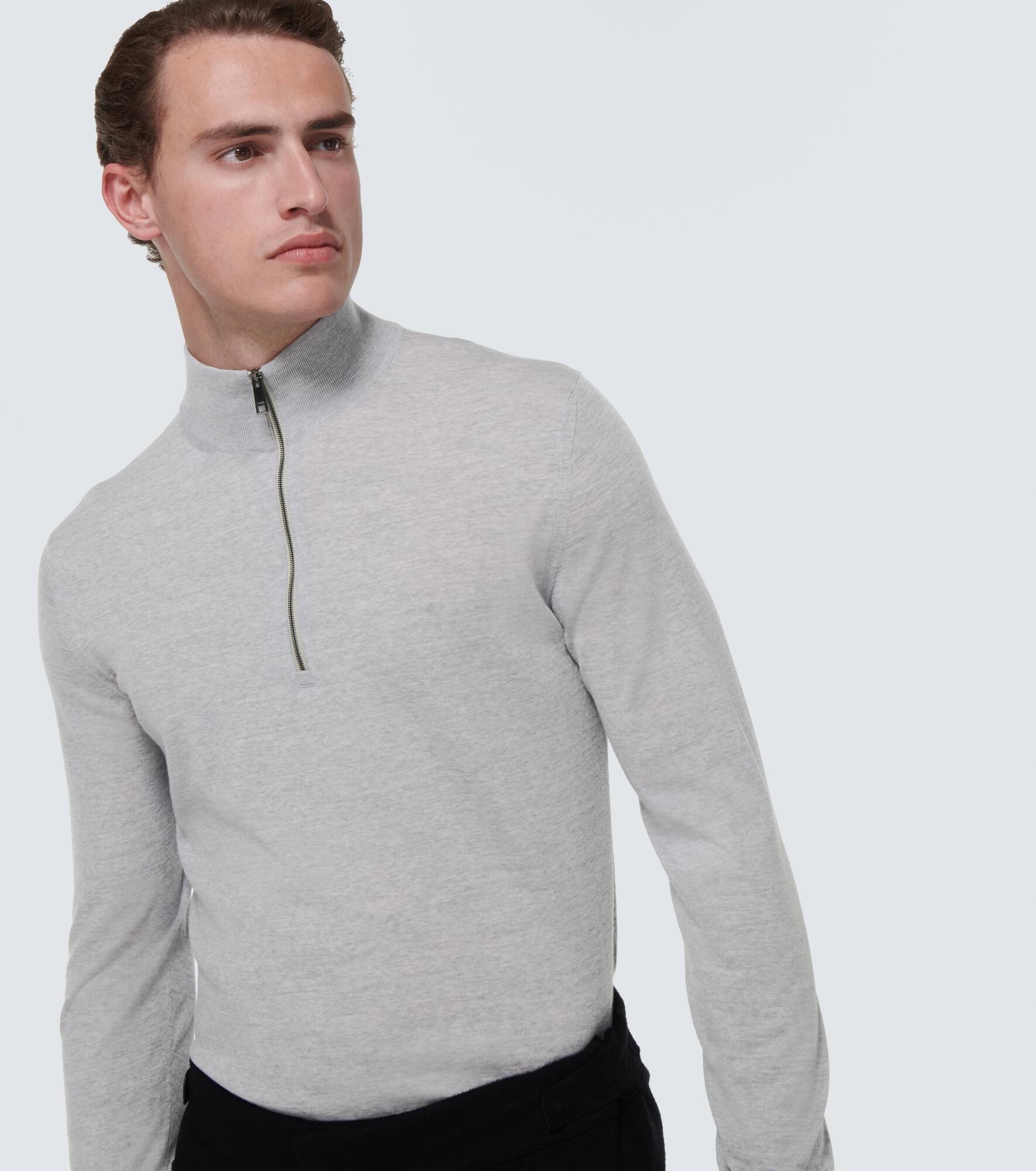 Turtleneck wool sweater - 5