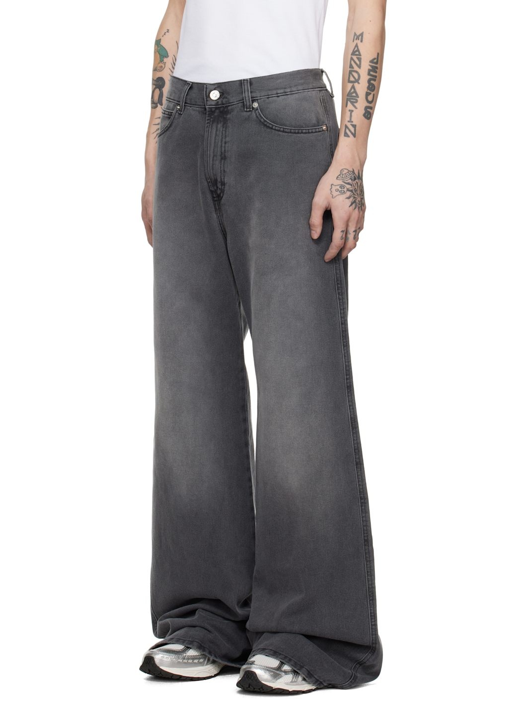 Gray Phat Jeans - 4