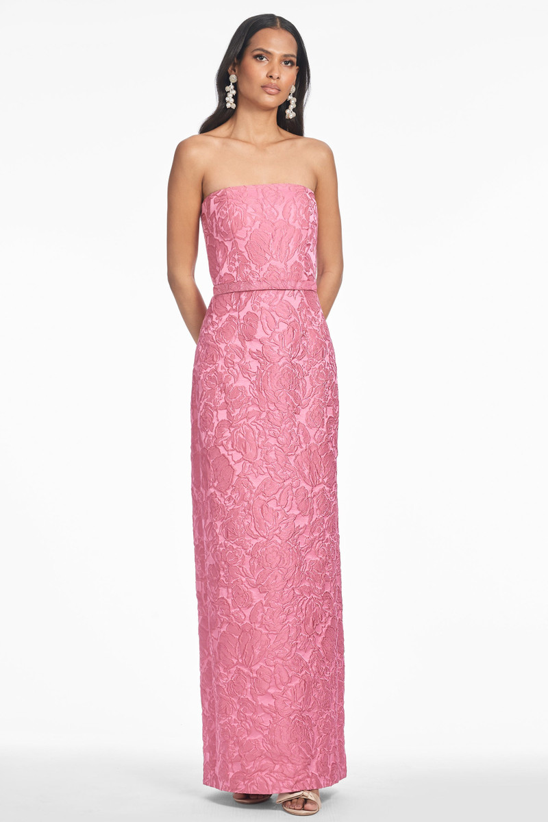 SACHIN & BABI SOPHIA GOWN - ROSE PINK outlook