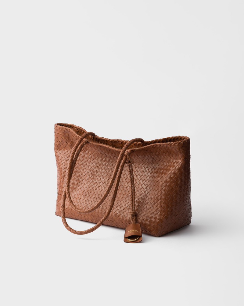 Large leather tote bag 3