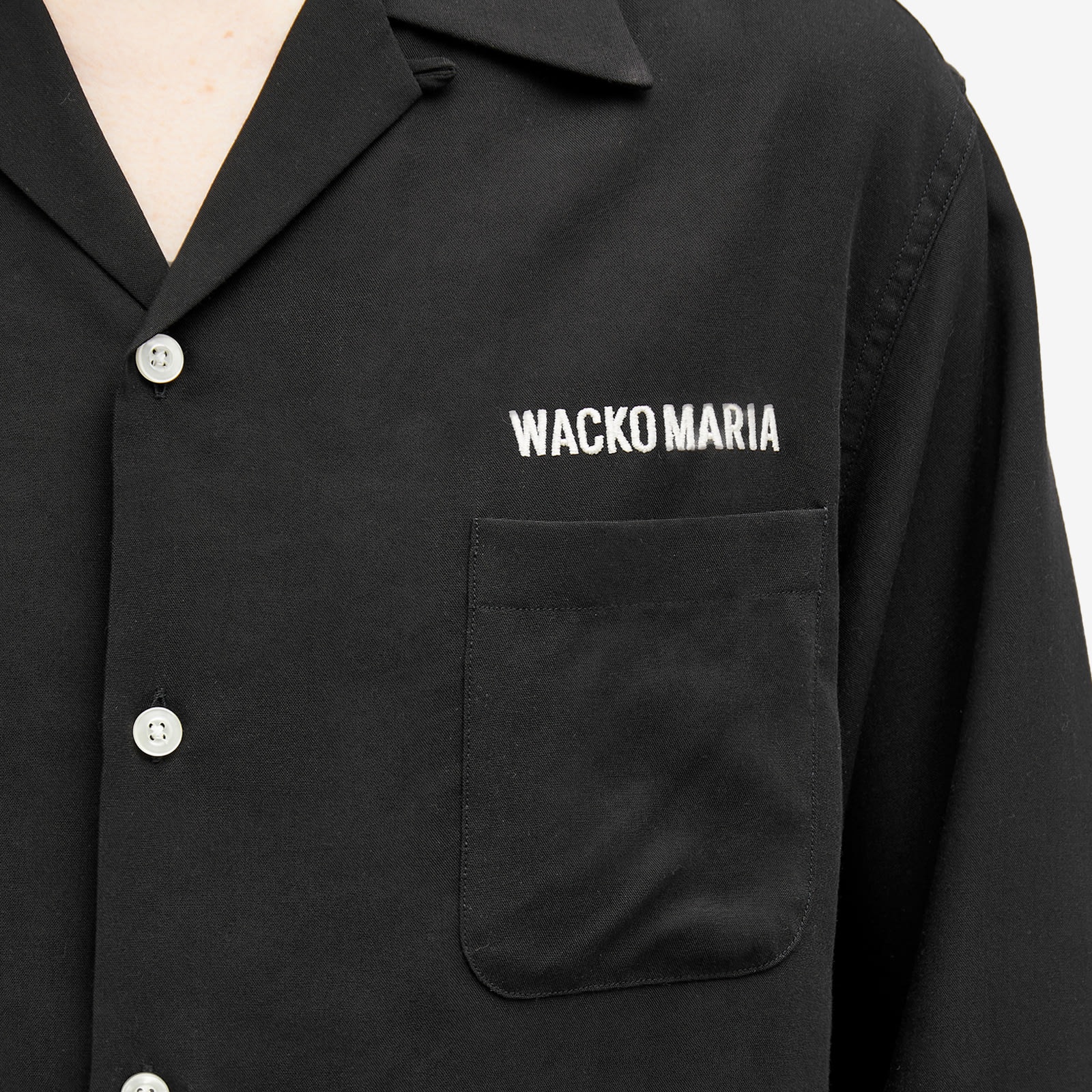Wacko Maria 50's Embroidered Logo Shirt - 5