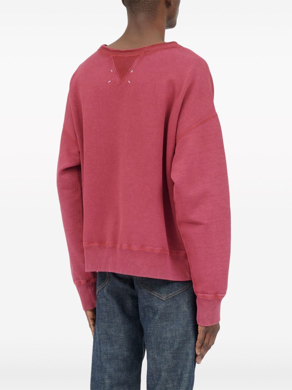 Reverse cotton sweatshirt - 4