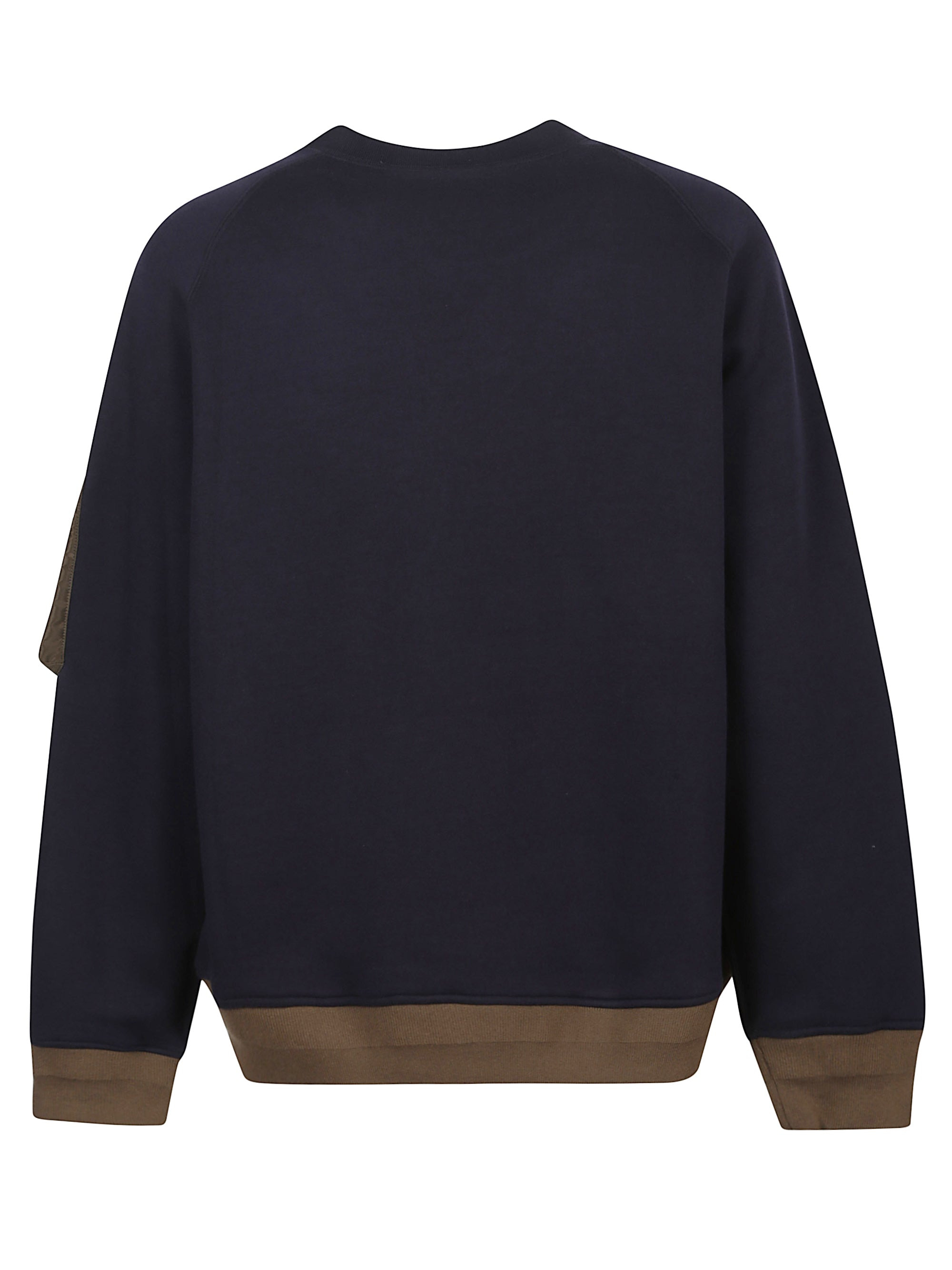 Sacai Men Cotton Crew Neck Sweater - 3